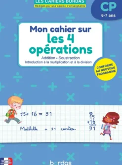 Mon cahier sur les 4 opérations CP