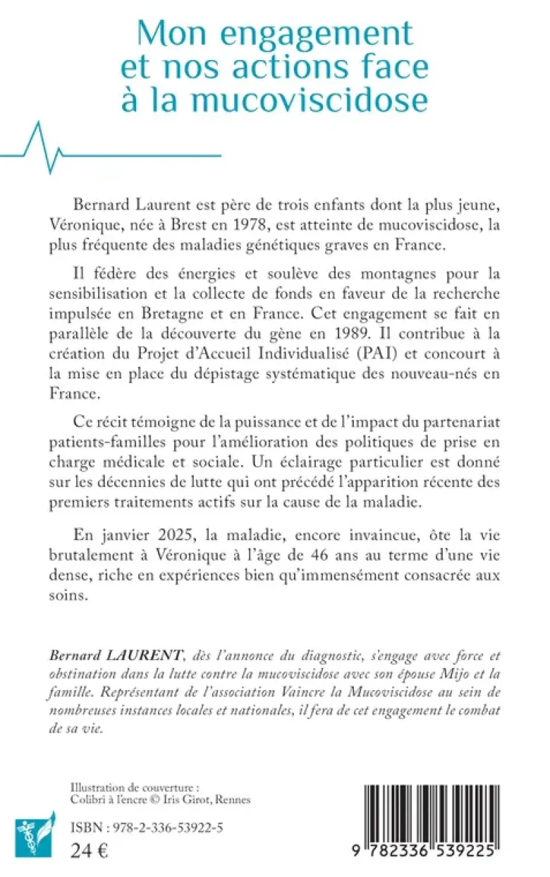 Mon engagement et nos actions face à la mucoviscidose