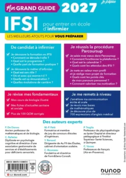 Mon grand guide IFSI 2027 pour entrer en école d'infirmier