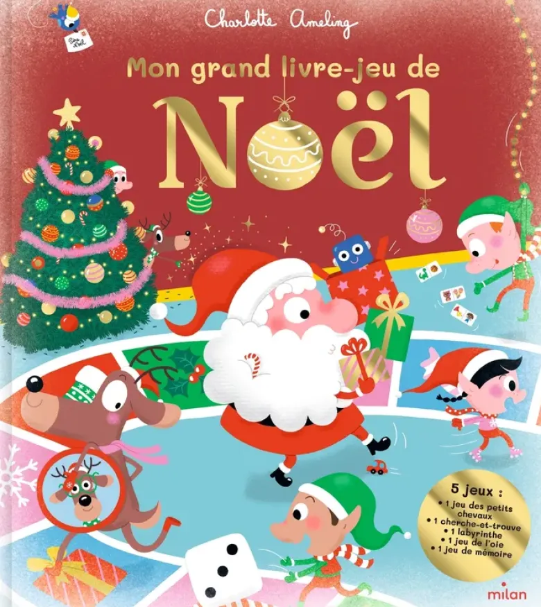 Mon grand livre-jeu de Noël