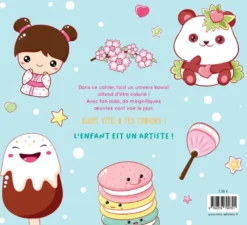 Mon gros cahier kawaï à colorier
