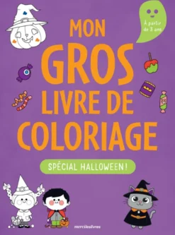 Mon gros livre de coloriage - Spécial Halloween - 3-6 ans
