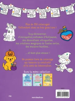 Mon gros livre de coloriage - Spécial Halloween - 3-6 ans