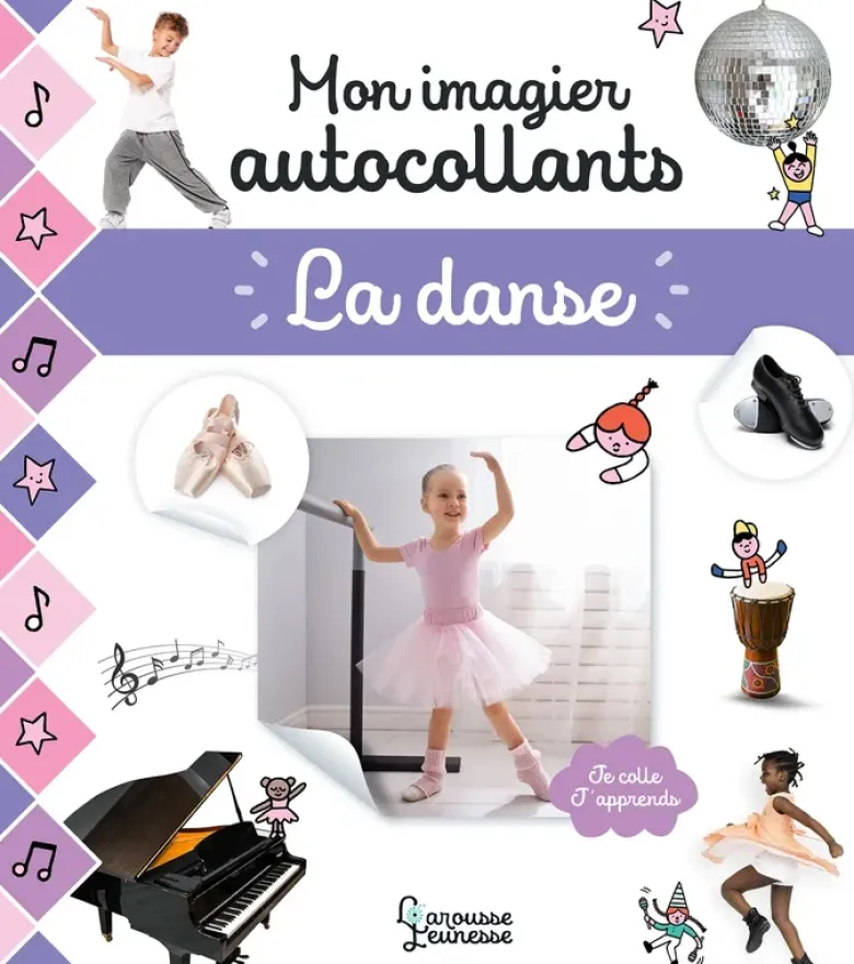 Mon imagier autocollants - La danse