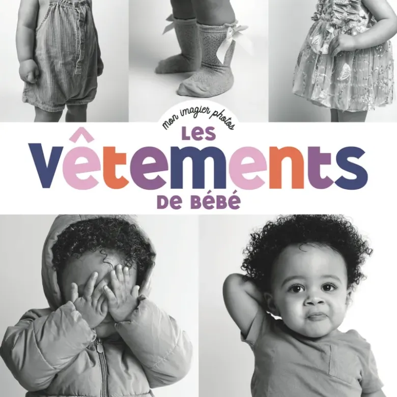 Mon imagier photos - Les vêtements de bébé