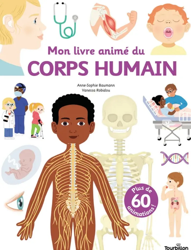 Mon livre animé du corps humain