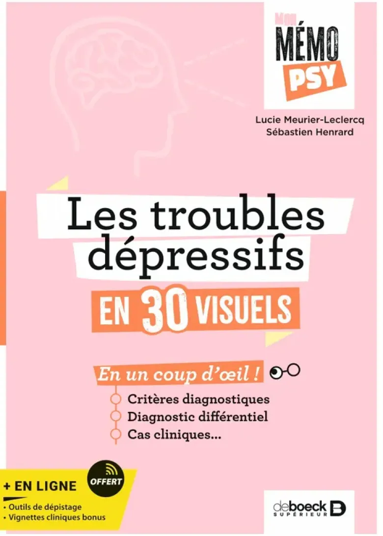 Mon mémo psy - Les troubles dépressifs en 30 visuels