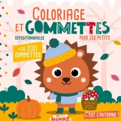 Mon P'tit Hemma - Coloriage et gommettes pour les petits - C'est l'automne !