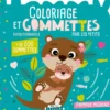 Mon P'tit Hemma - Coloriage et gommettes pour les petits - Animaux mignons - + de 200 gommettes repositionnables