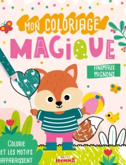 Mon P'tit Hemma - Mon coloriage magique - Animaux mignons - Colorie et les motifs apparaissent