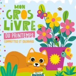 Mon P'tit Hemma - Mon gros livre du printemps - Gommettes et coloriage