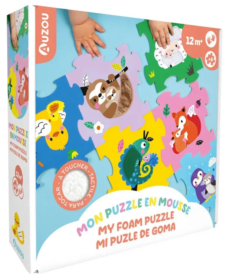 Mon Puzzle en mousse à toucher
