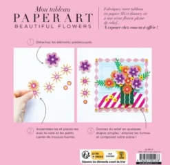 Mon tableau Paper Art - Beautiful flowers