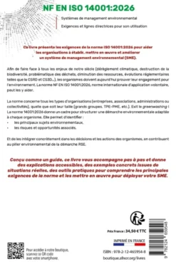 NF EN ISO 14001:2026 - Systèmes de management environnemental