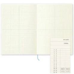 Notebook Journal A5 quadrillé