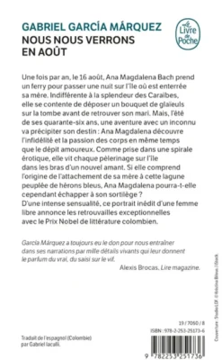Nous nous verrons en août