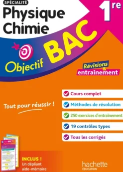 Objectif BAC 2027 - 1re spécialité Physique Chimie