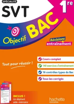 Objectif BAC 2027 - 1re spécialité SVT