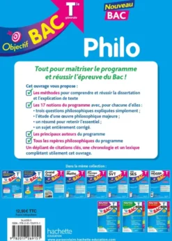 Objectif BAC 2027 - Tle Philosophie