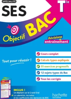 Objectif BAC 2027 -Tle spécialité SES