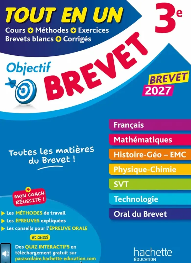 Objectif Brevet - Tout-en-un 2027