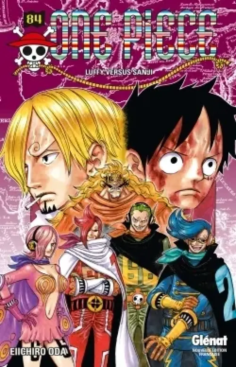 One piece Luffy versus Sanji