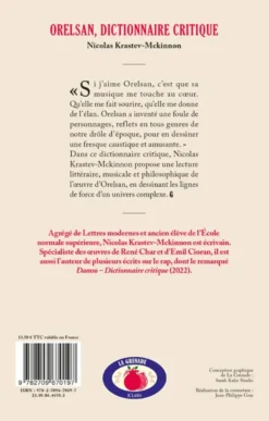 Orelsan - Dictionnaire critique
