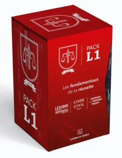 Pack L1 2027 : Code civil - Lexique des termes juridiques - Constitution de la République Française