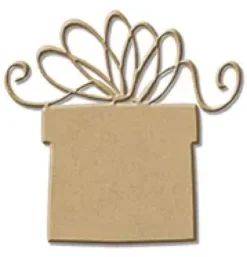 Paquet Cadeau Christmas wood