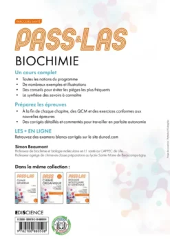 PASS & LAS Biochimie - 2e éd.