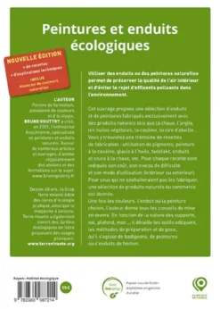 Peintures et enduits écologiques - Nouvelle édition enrichie