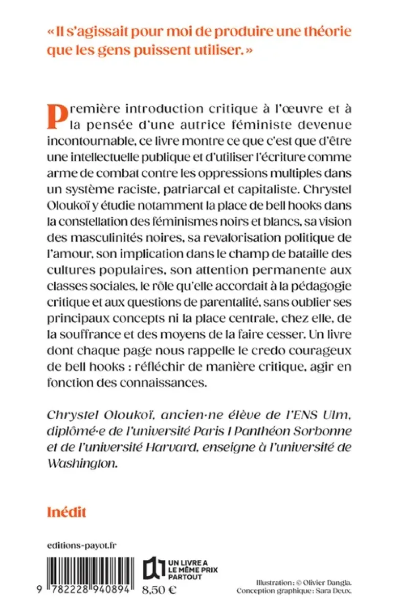 Penser, combattre, changer avec bell hooks