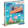 Peppa Pig Puzzle 2X20 Pièces Supercolor