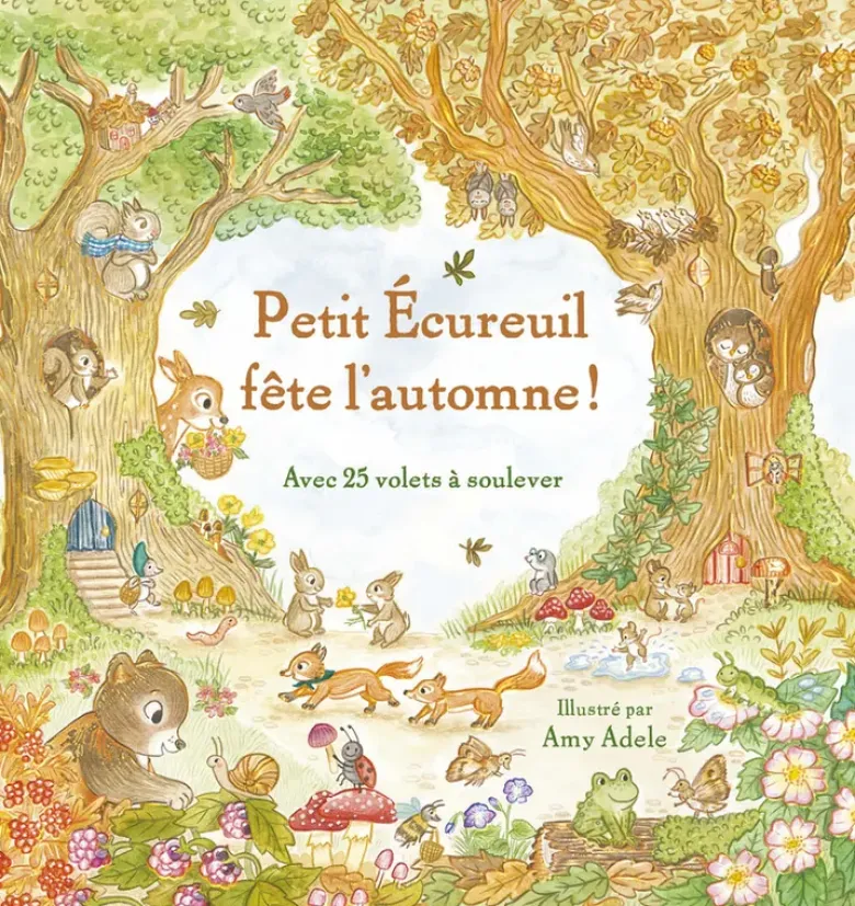 Petit écureuil fête l'automne !
