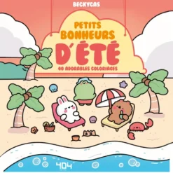 Petits bonheurs d'été - 40 adorables coloriages