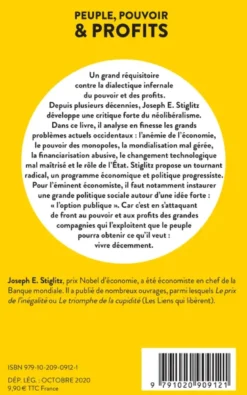 Peuple, pouvoir & profits