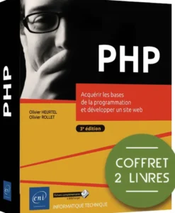PHP - Coffret de 2 livres : Acquérir les bases de la programmation et développer un site web (3e édi