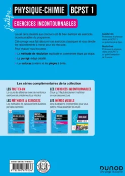 Physique-Chimie Exercices incontournables BCPST 16e éd.