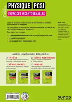 Physique, exercices incontournables, PCSI - 6e éd.