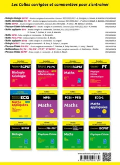 Physique. MPSI. PTSI. Colles corrigées et commentées