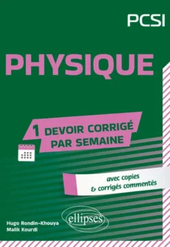 Physique. PCSI
