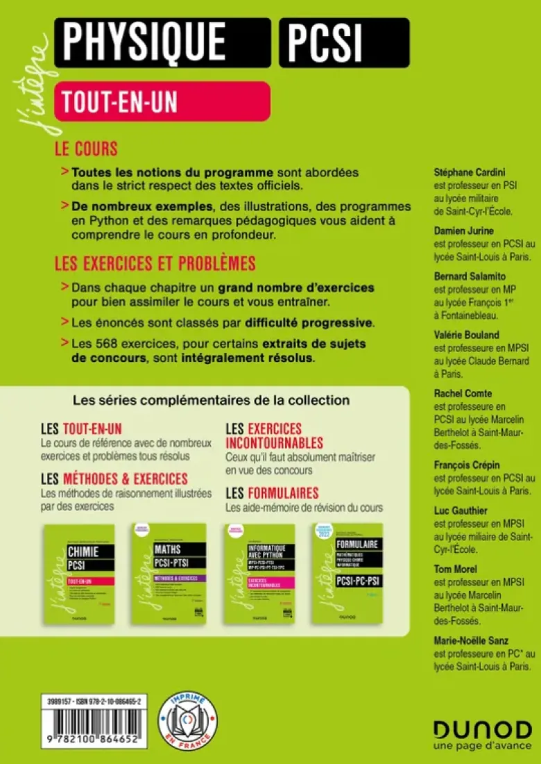 Physique Tout-en-un PCSI - 7e éd.