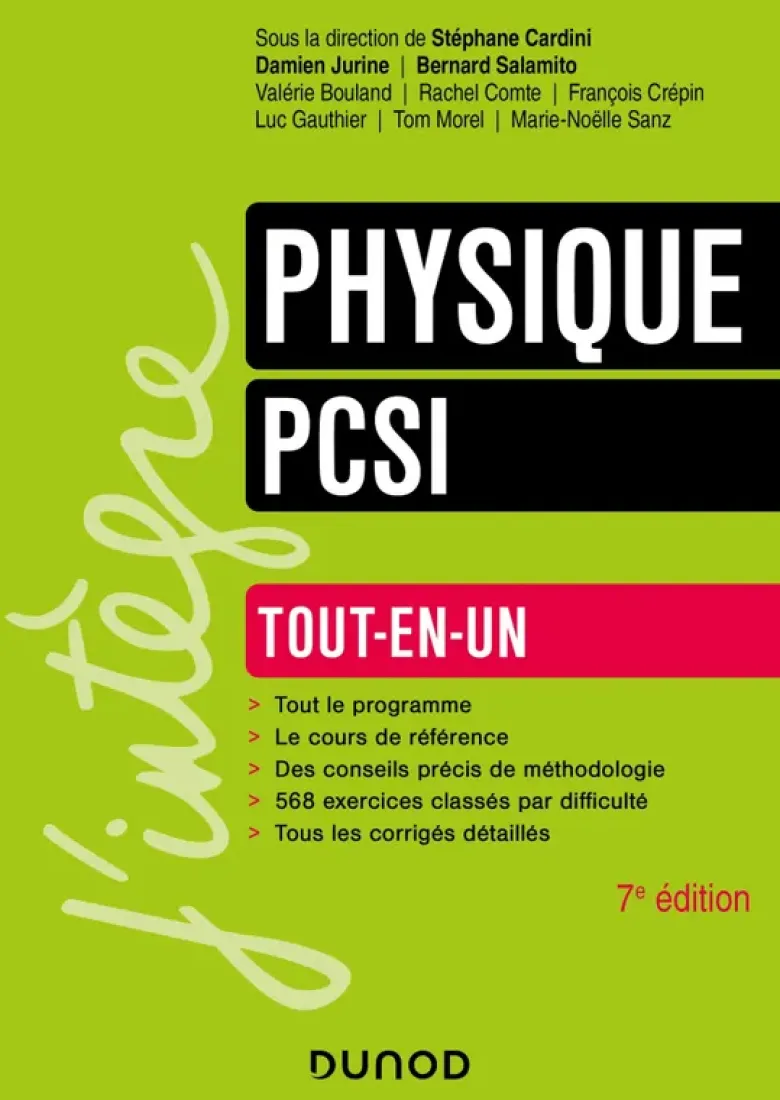 Physique Tout-en-un PCSI - 7e éd.