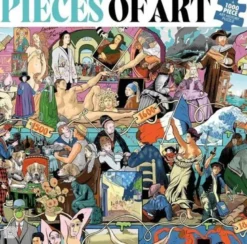 Pieces Of ArtA 1000 Piece Jigsaw Puzzle /anglais