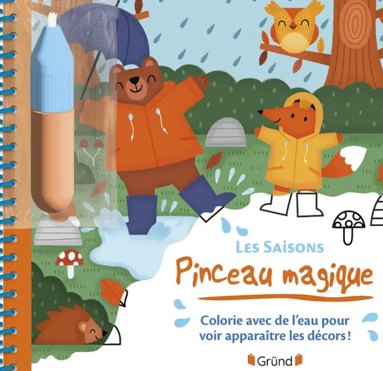 Pinceau magique - Les saisons