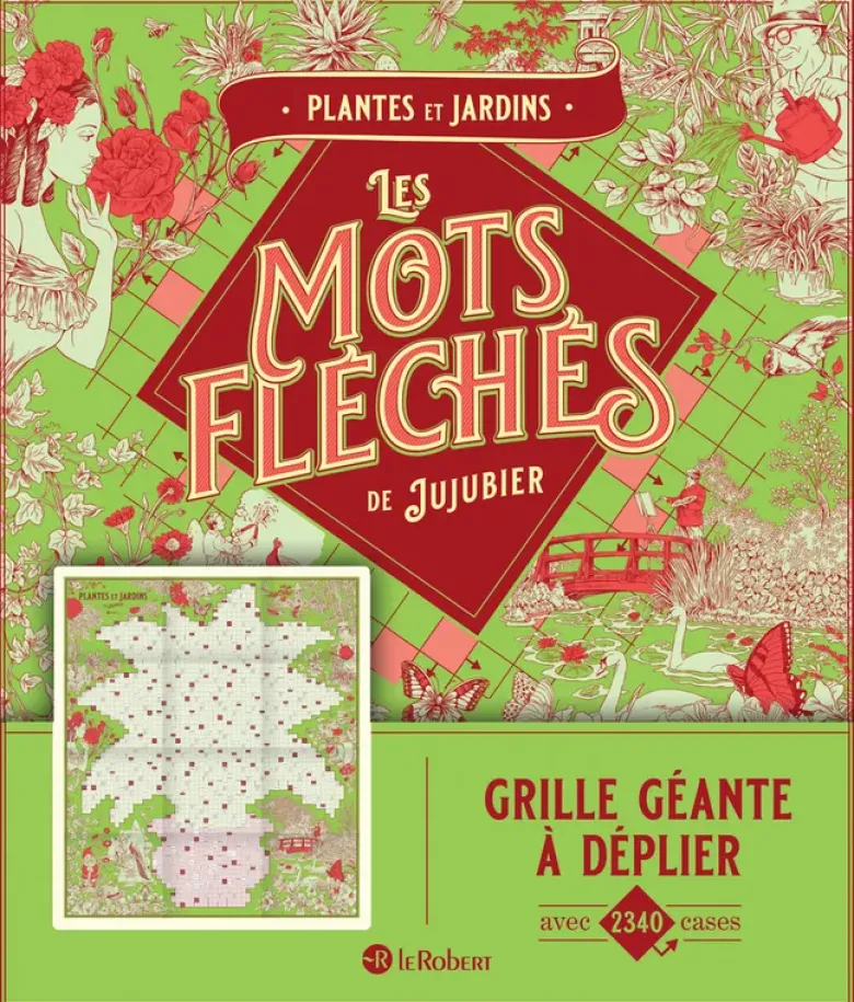 Plantes et jardins - Les mots fléchés de Jujubier - Grille géante