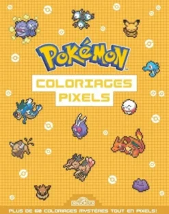 Pokémon - Coloriages pixels