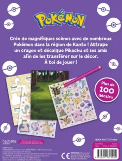 Pokémon - Mes décalcomanies