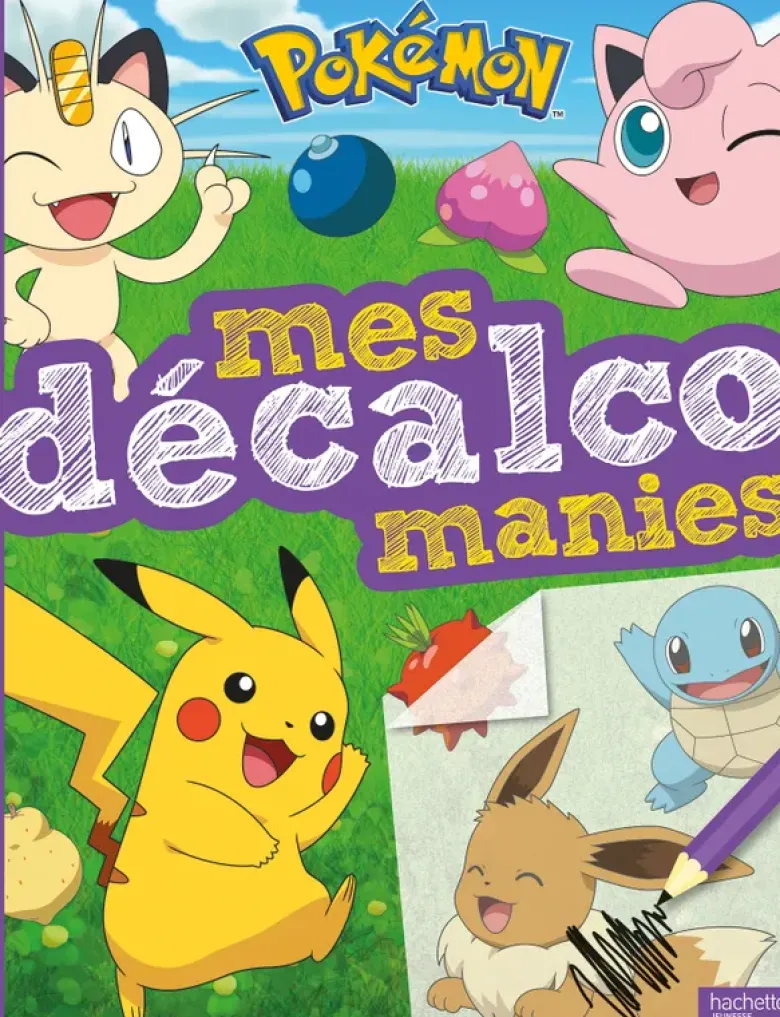 Pokémon - Mes décalcomanies