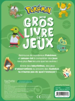Pokémon - Mon gros livre de jeux